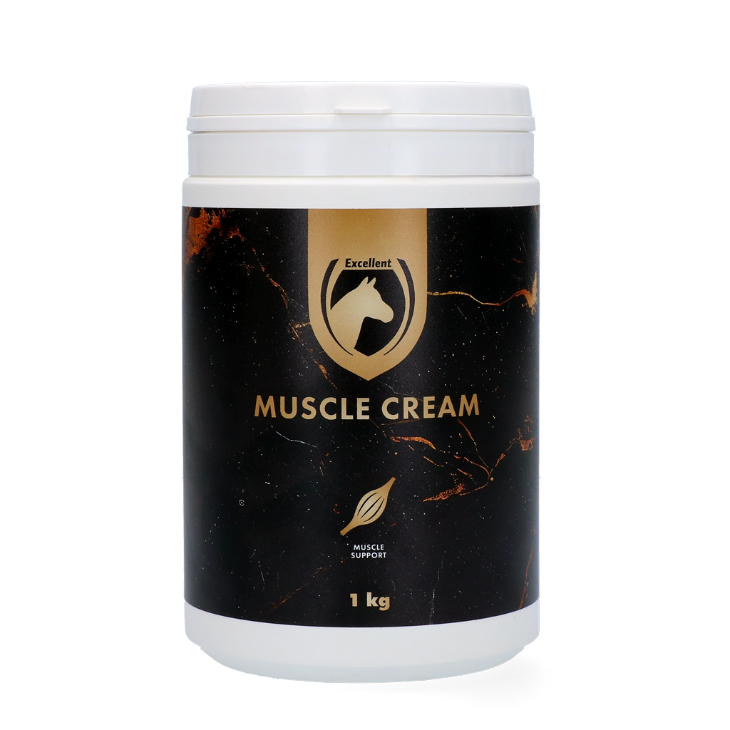 Excellent Horse Muscle Cream 1 kg - Spierbalsem voor Vermoeide Spieren - afbeelding 1