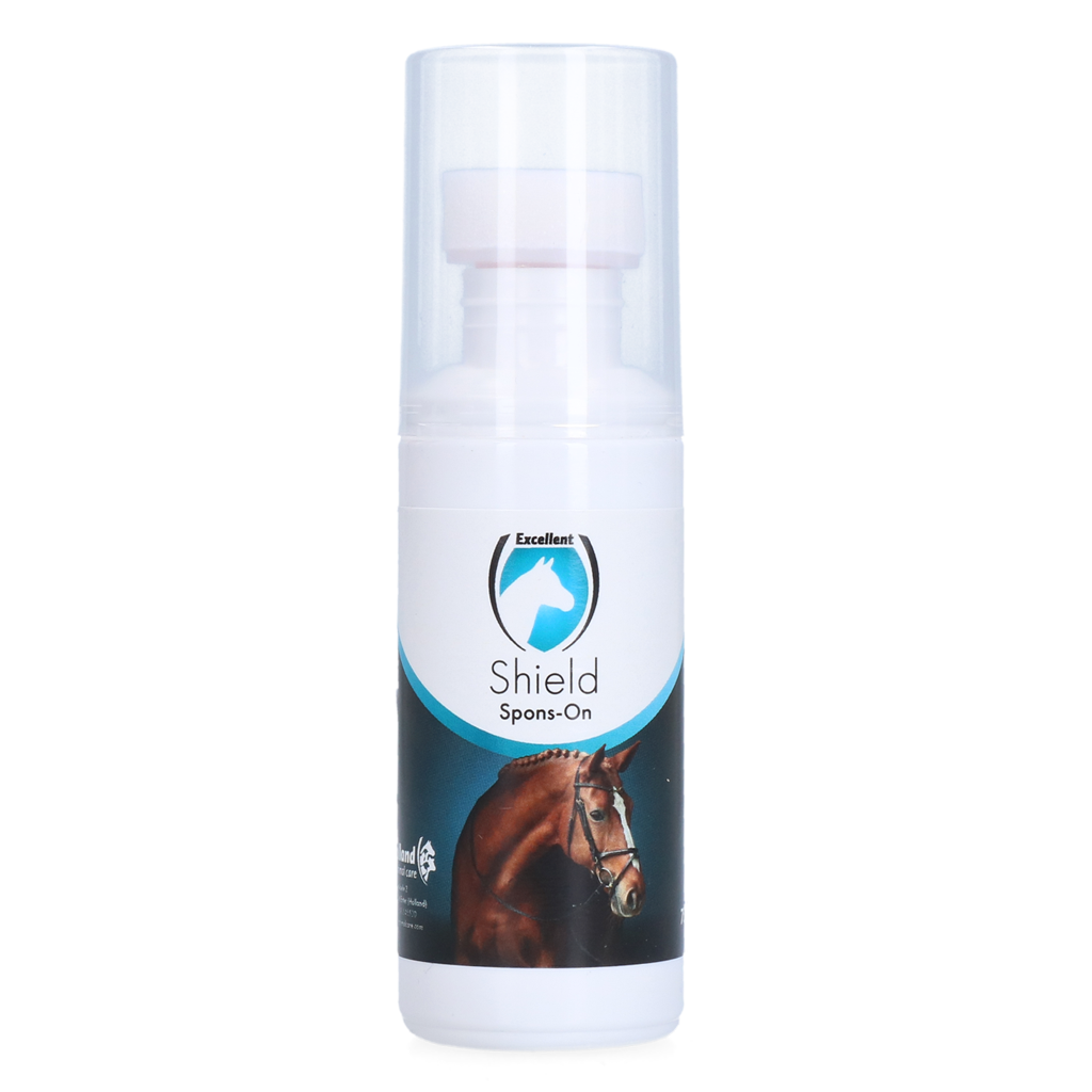 Excellent Horse Shield Spons-On 75 g - Neutraliseert zweetgeur - afbeelding 1