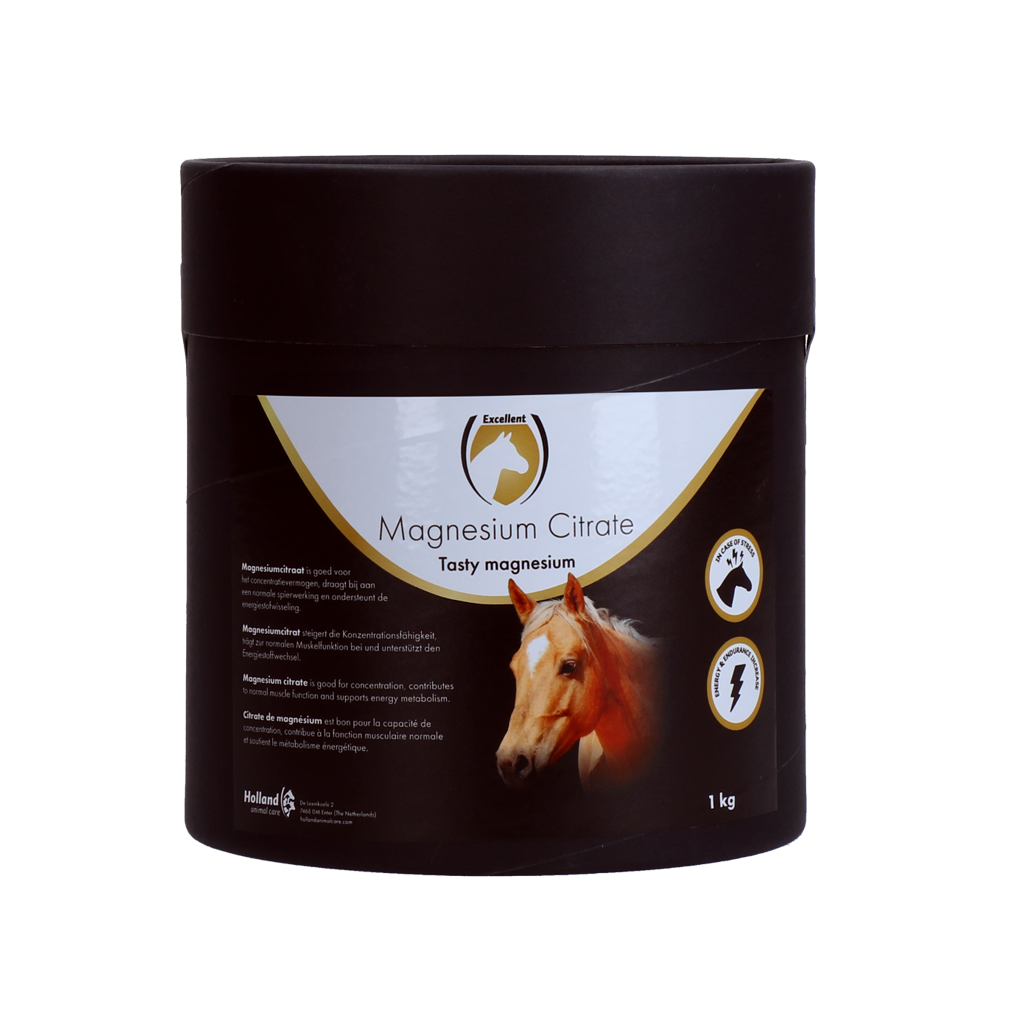 Excellent Horse Magnesium Citrate 1 kg - Supplement voor Paarden