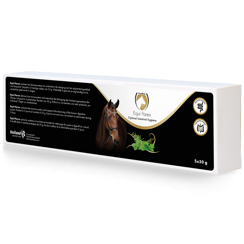Excellent Horse Parex 5 x 50 g - Natuurlijk Supplement voor Paarden - afbeelding 1