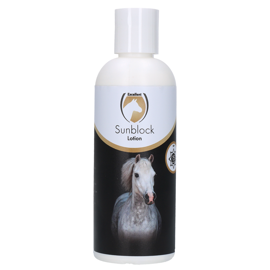 Excellent Horse Sunblock Lotion SPF 15 - 200 ml voor Paarden en Pony's