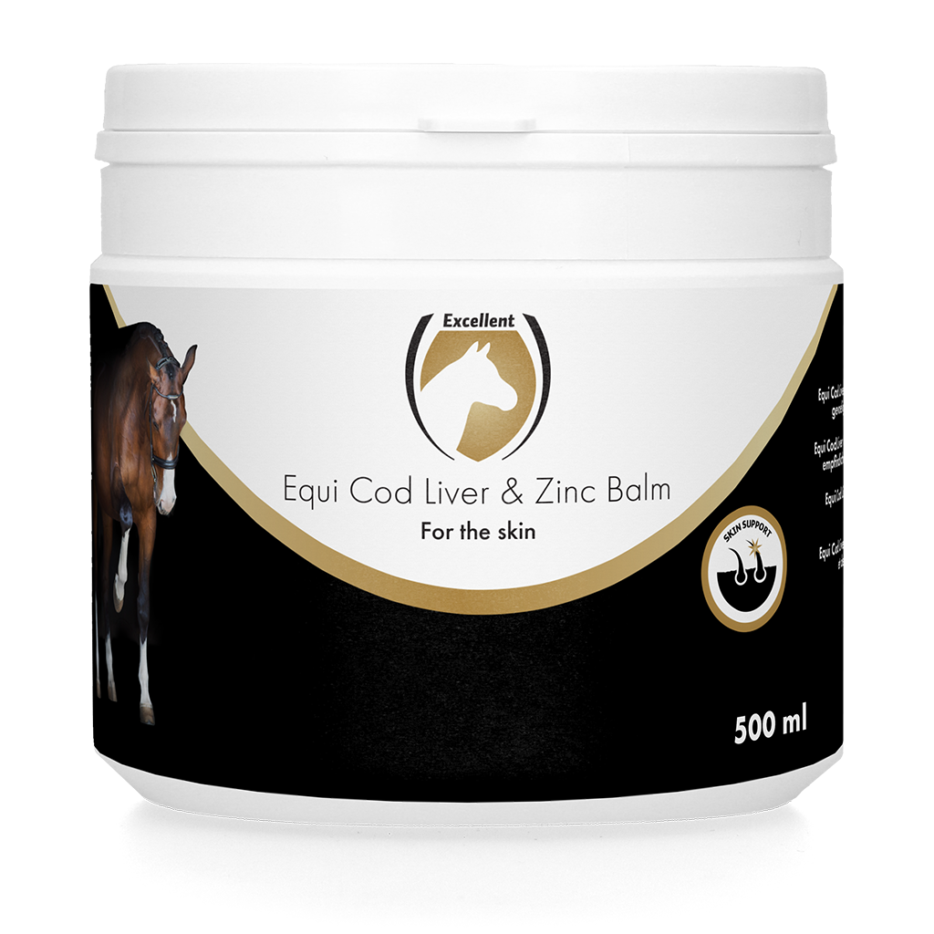 Excellent Horse Cod Liver & Zinc Balm 500 ml - Huidverzorgende zalf - afbeelding 1