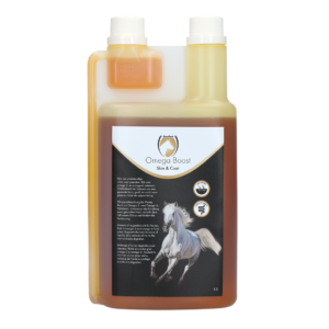 Excellent Horse Omega Boost 1 l - Ondersteuning voor huid en vacht