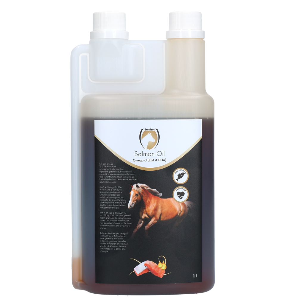 Excellent Horse Salmon Oil 1 l - Zalmolie voor paarden
