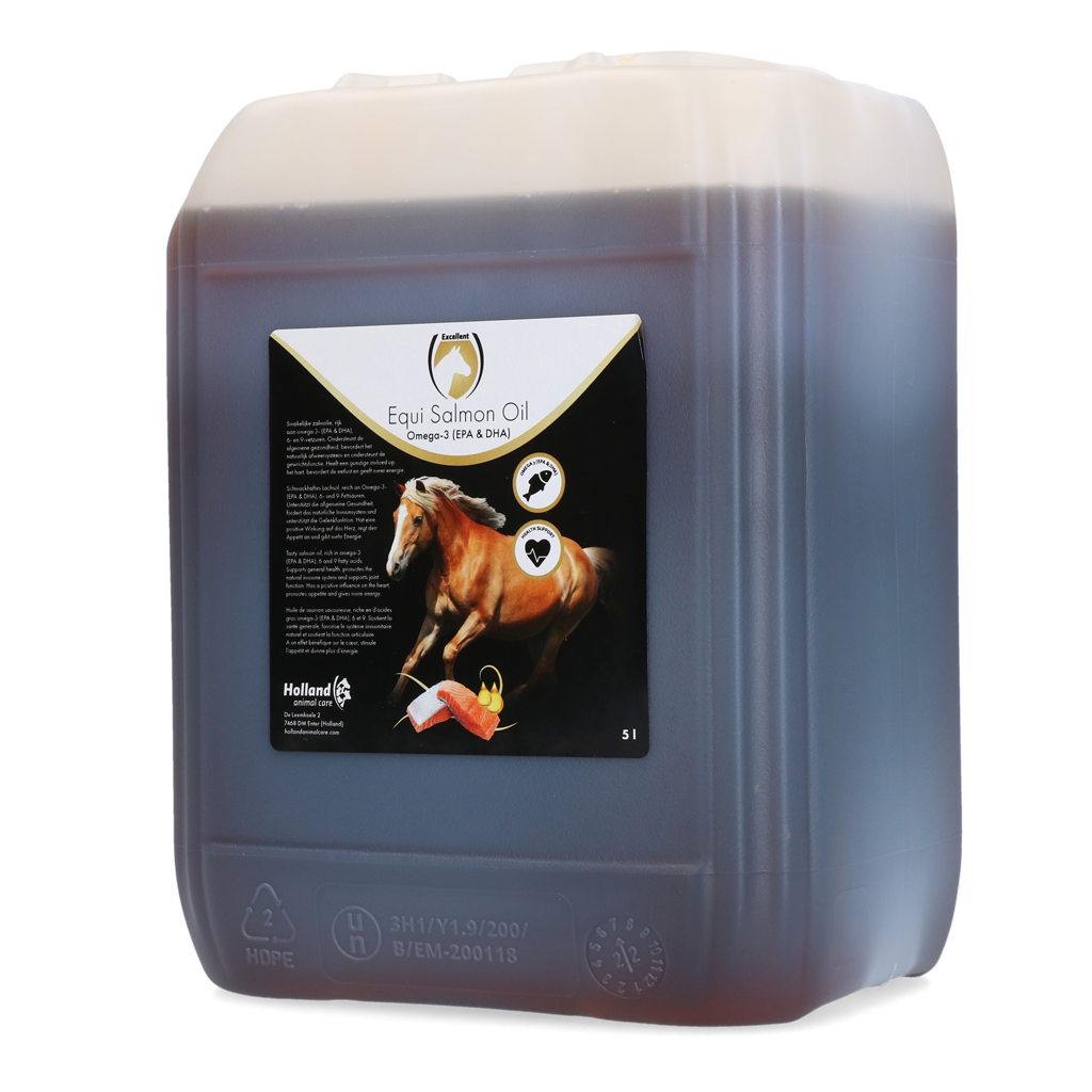 Excellent Horse Salmon Oil 5 l - Zalmolie voor paarden