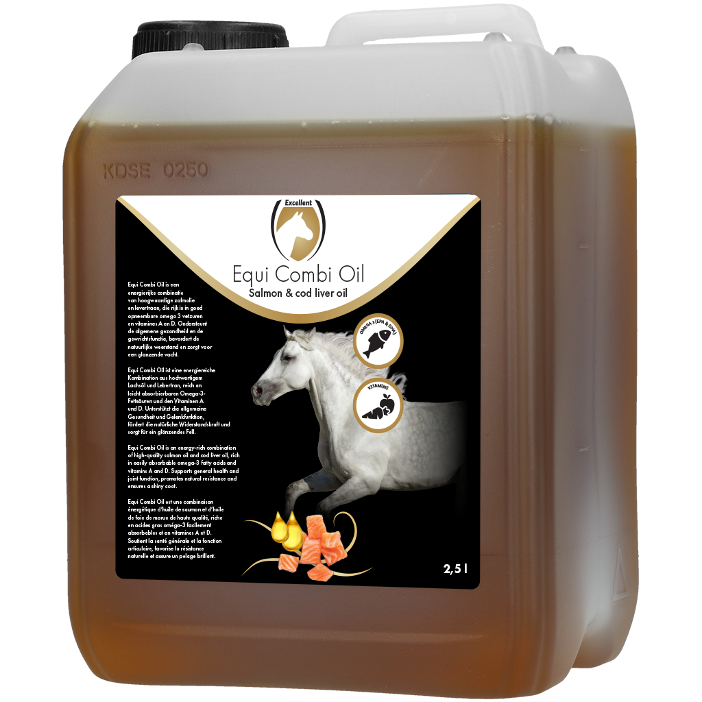 Excellent Horse Combi Oil 2,5 l - Voedermiddel voor Paarden