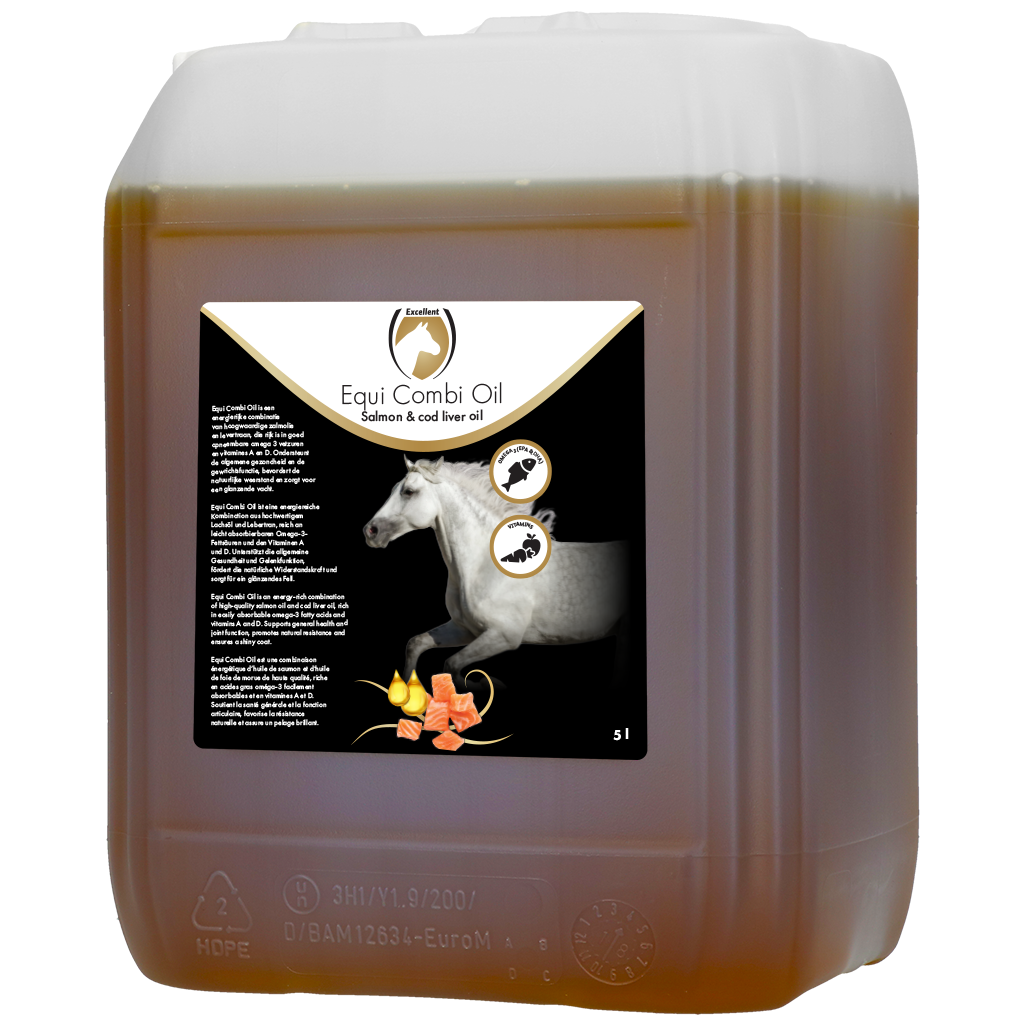Excellent Horse Combi Oil 5 l - Vloeibaar supplement voor paarden
