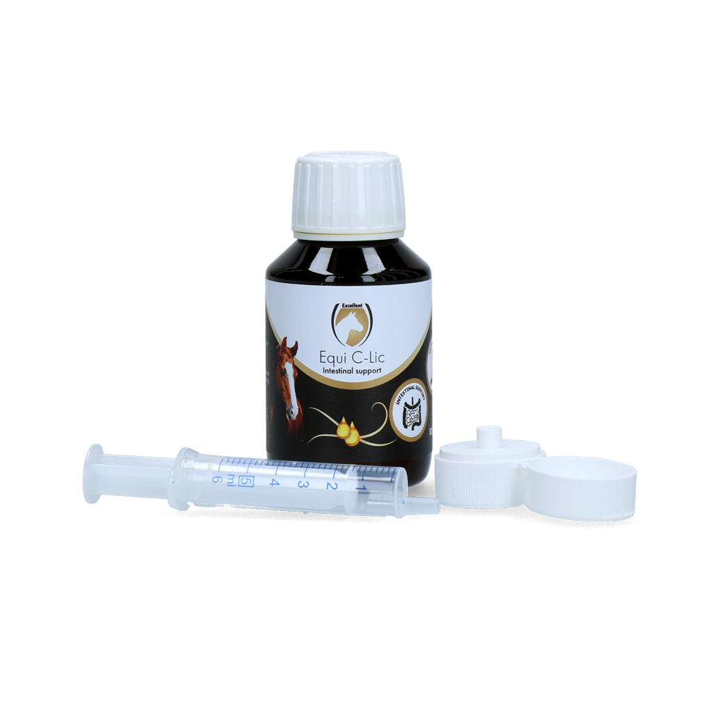 Excellent Horse C-Lic 100 ml - Supplement voor paarden bij opgeblazen gevoel - afbeelding 2