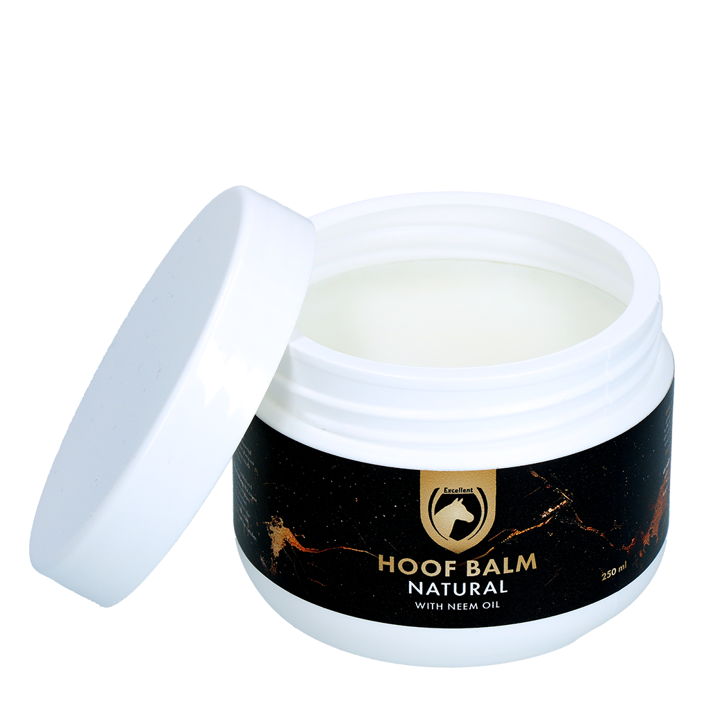 Excellent Horse Hoof Balm met Neem Oil Naturel - Verzorgende Hoefbalsem - afbeelding 2