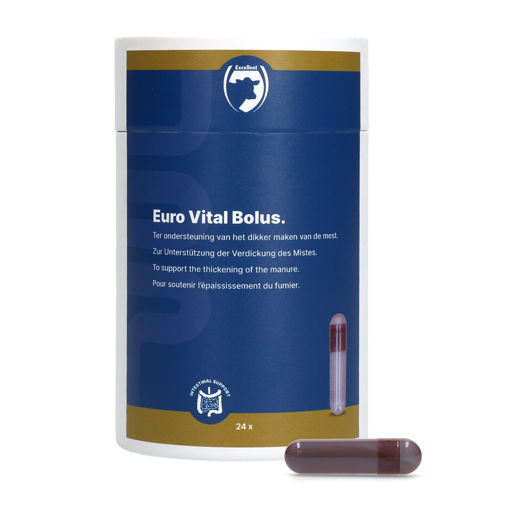 Excellent Euro-Vital Bolus 24 x 10 g - Voedersupplement voor Kalveren - afbeelding 1