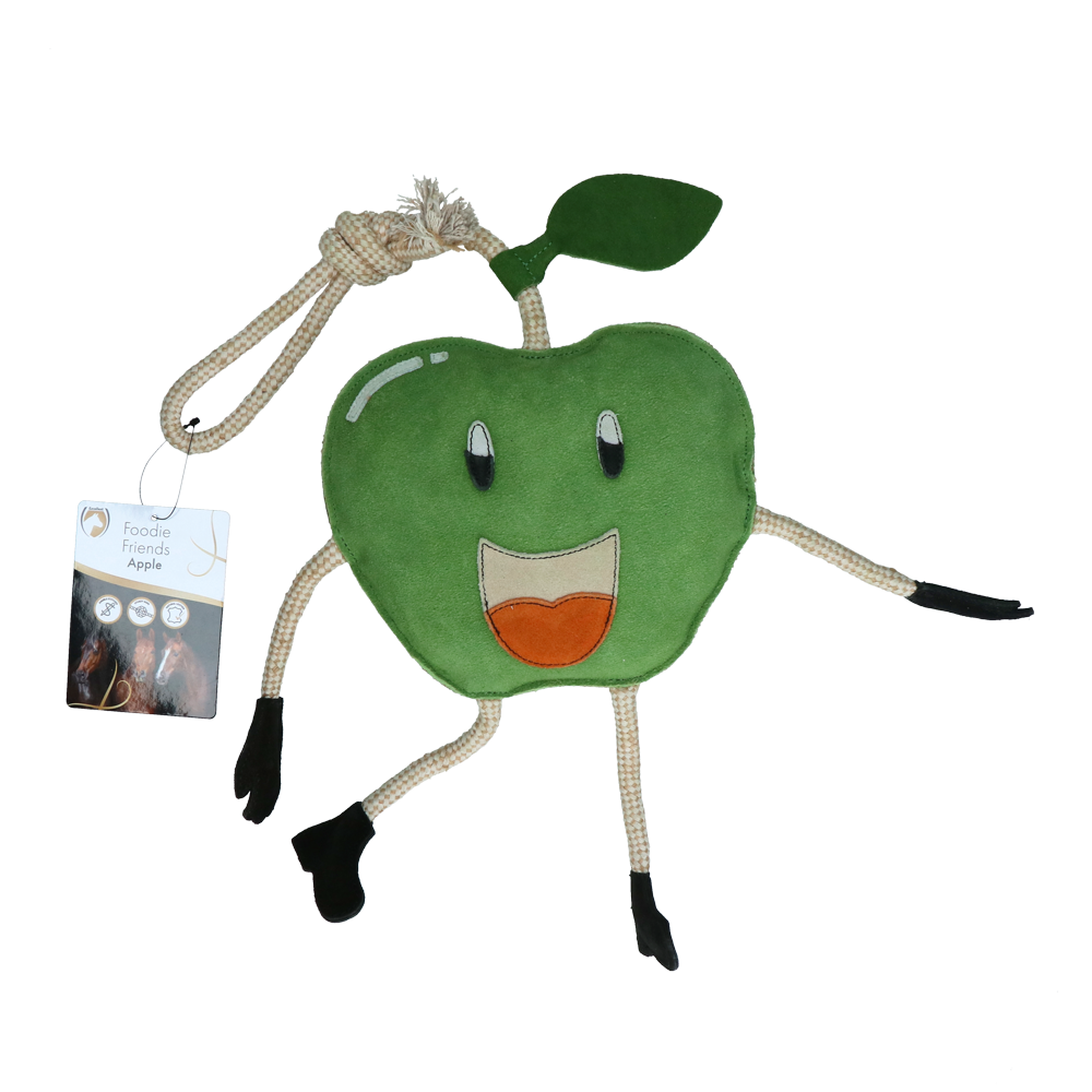 Excellent Horse Foodie Friends Apple - Paardenspeelgoed tegen Stalverveling - afbeelding 1