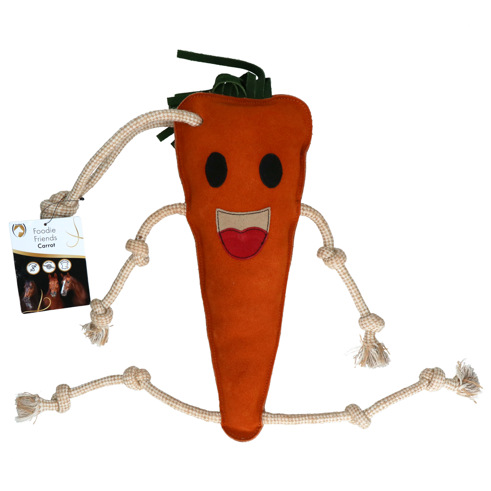 Excellent Horse Foodie Friends Carrot - Paardenspeelgoed tegen verveling - afbeelding 1