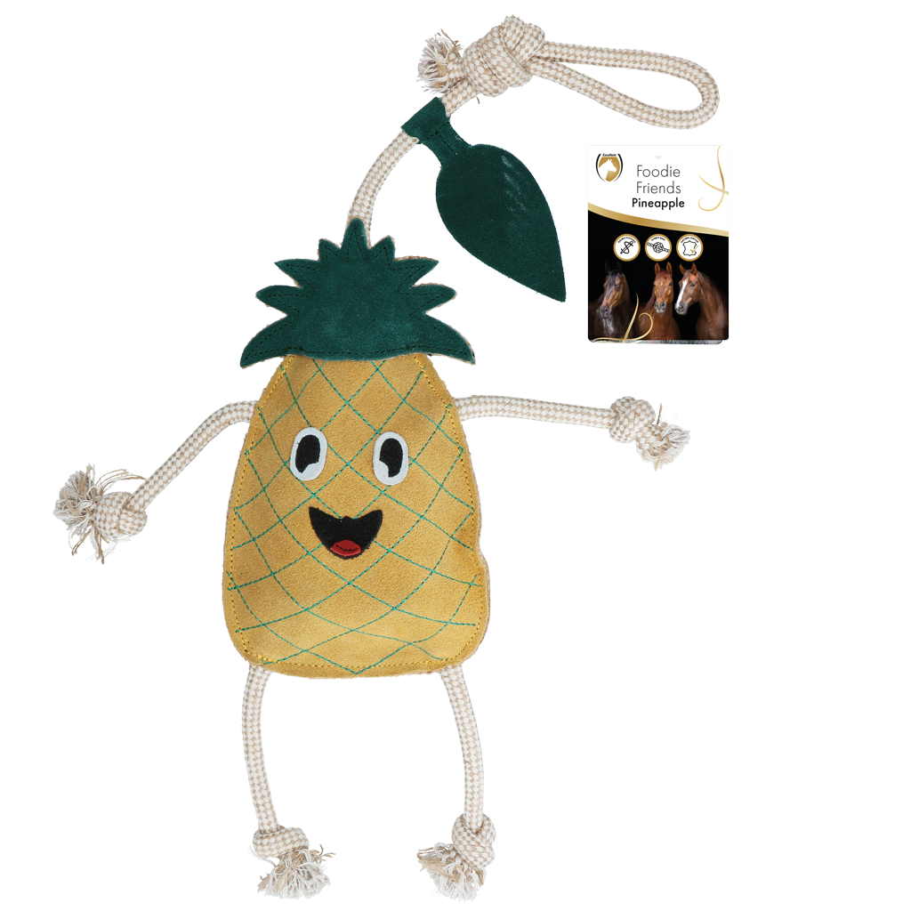 Excellent Horse Foodie Friends Ananas - Paardenspeelgoed tegen Verveling - afbeelding 1