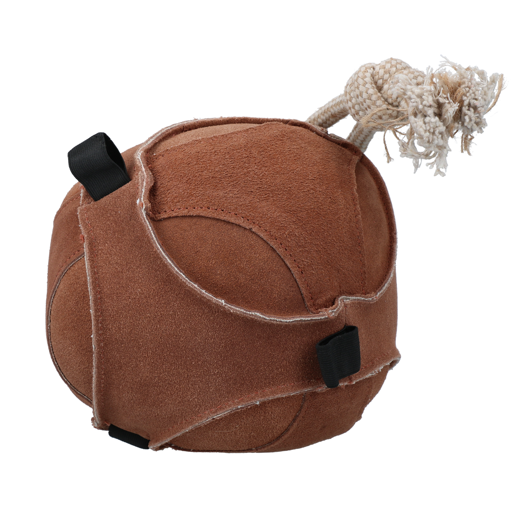 Excellent Horse Fun Play Ball Suede Bruin - Speelbal voor Paarden - afbeelding 1