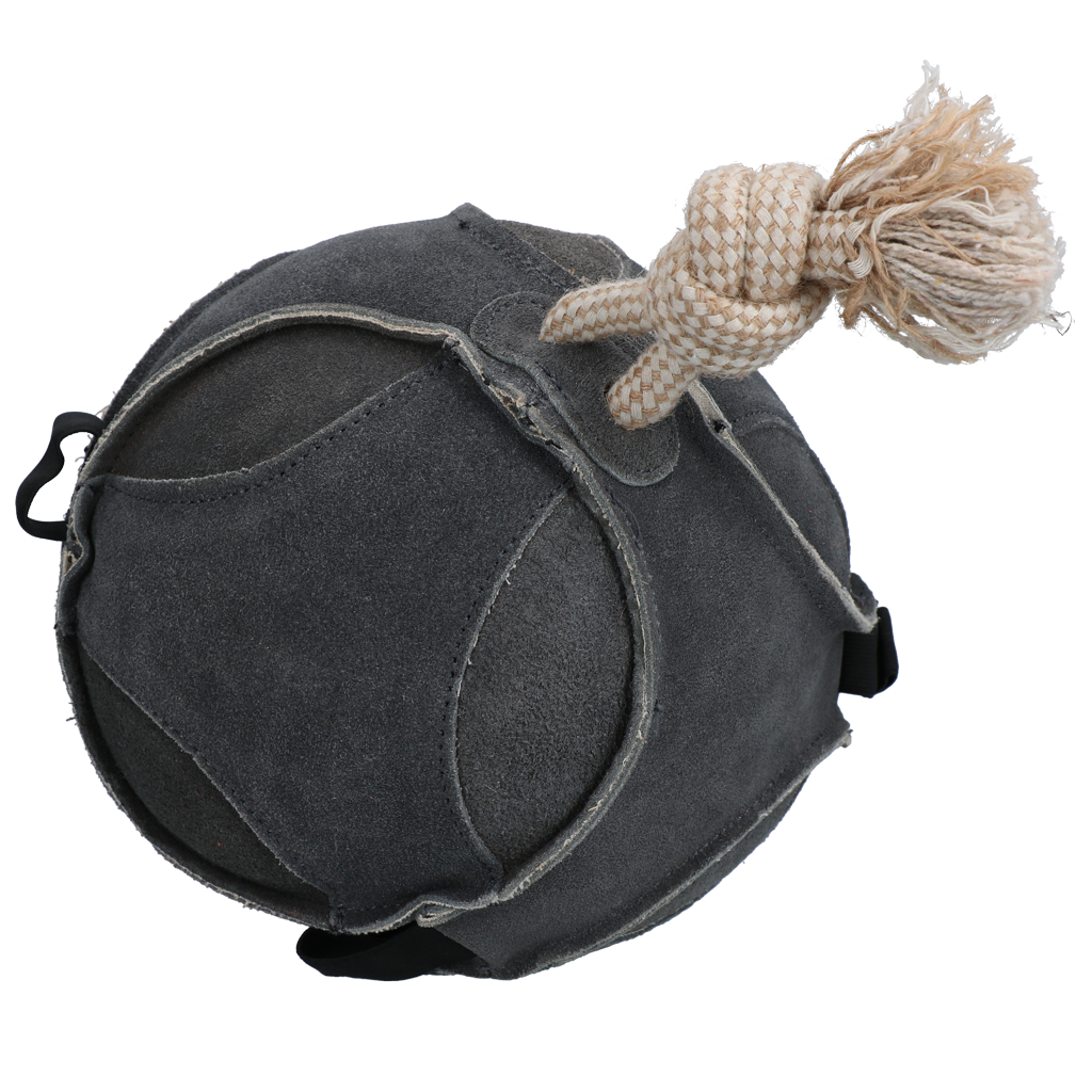 Excellent Horse Fun Play Ball Suede Grijs - Speelbal voor Paarden - afbeelding 3