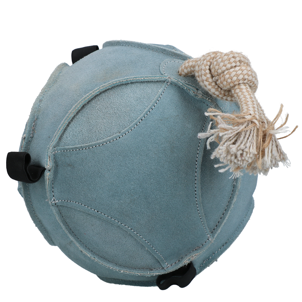 Excellent Horse Fun Play Ball Suede Blauw - Speelbal voor Paarden - afbeelding 2
