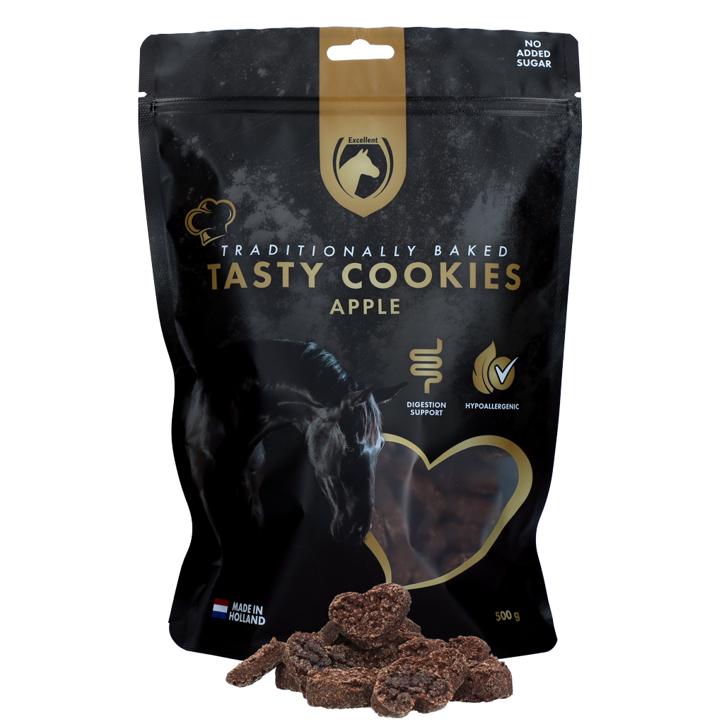 Excellent Horse Ambachtelijke Paardenkoekjes Appel 500 g - afbeelding 1
