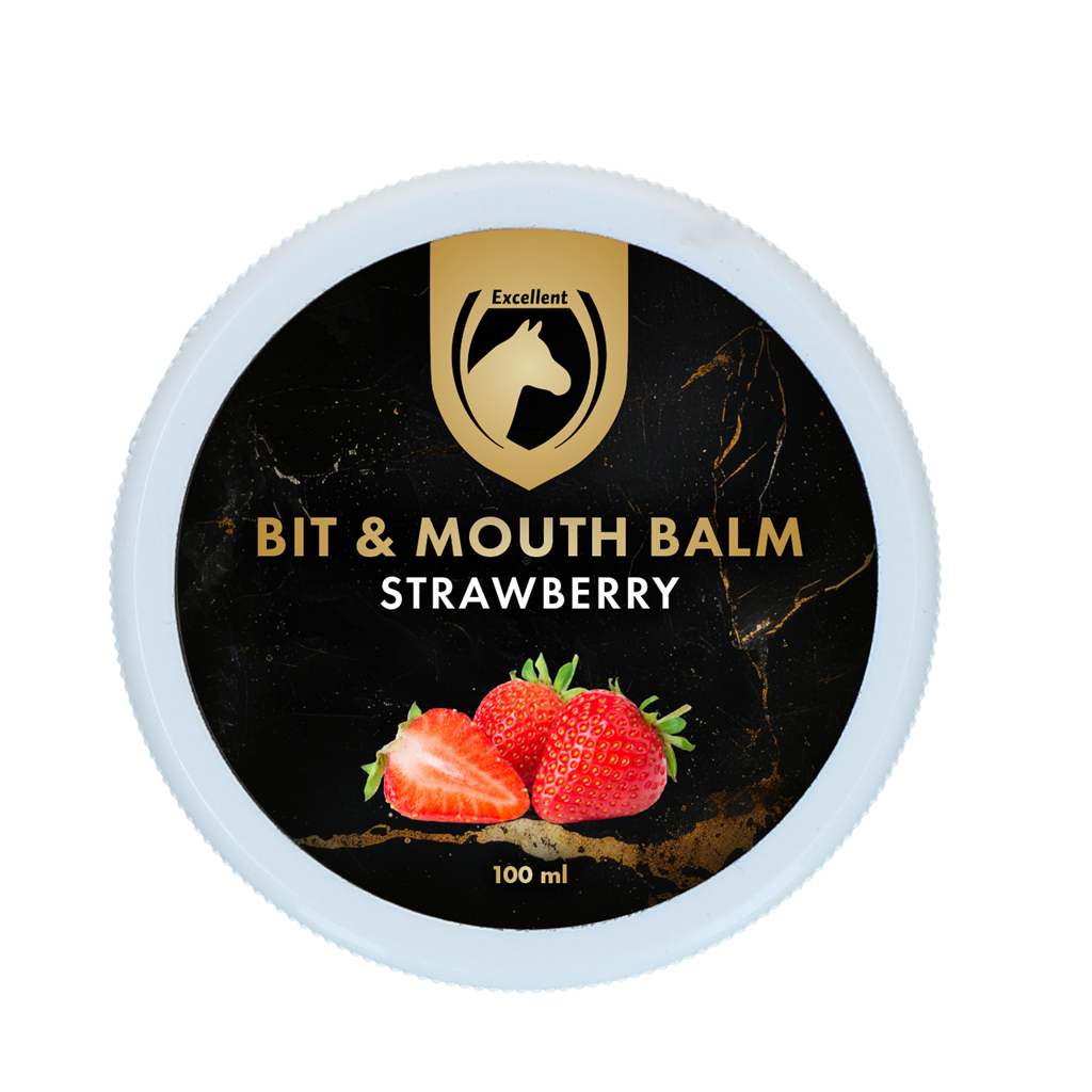 Excellent Horse Bit & Mouth Balm Aardbei 100 ml - afbeelding 2
