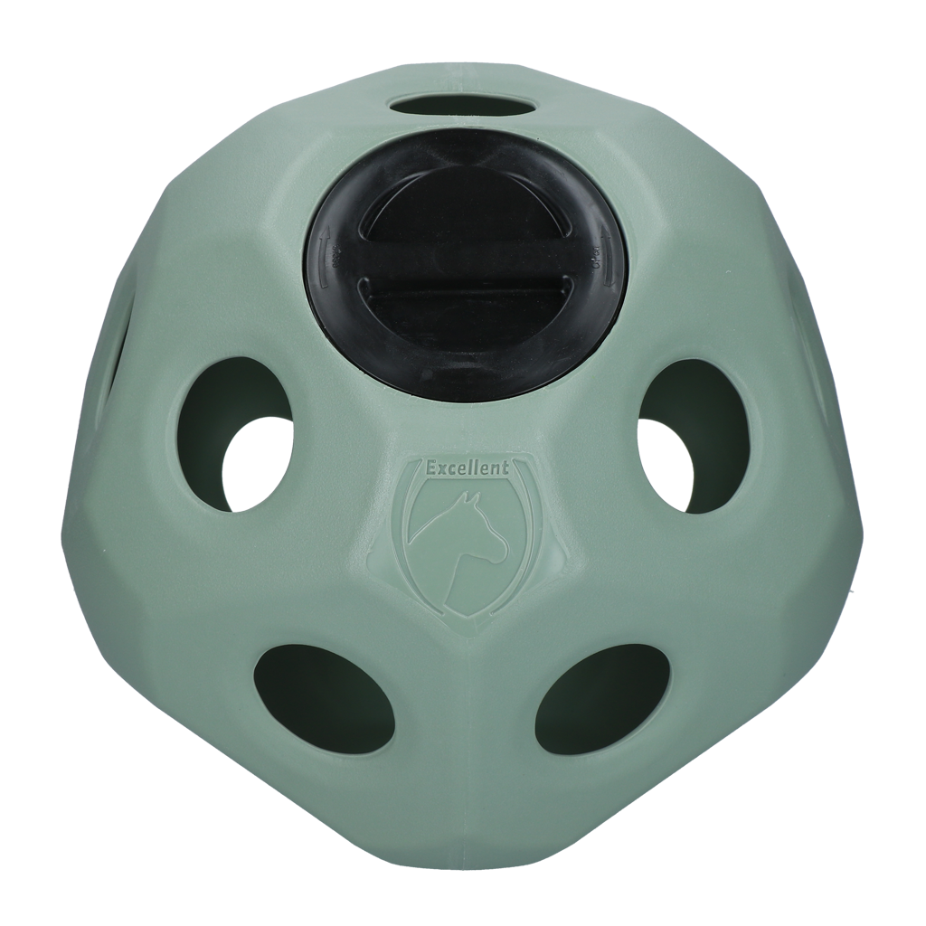 Excellent Horse Feed & Play Ball Groen - Slow Feeder Bal voor Paarden - afbeelding 1