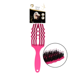 Excellent Horse Wave Brush Roze - Staart- en manenborstel