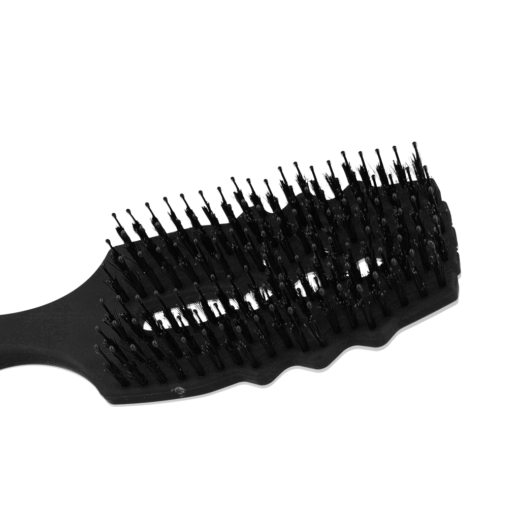 Excellent Horse Wave Brush Zwart - Borstel voor Manen en Staart - afbeelding 4