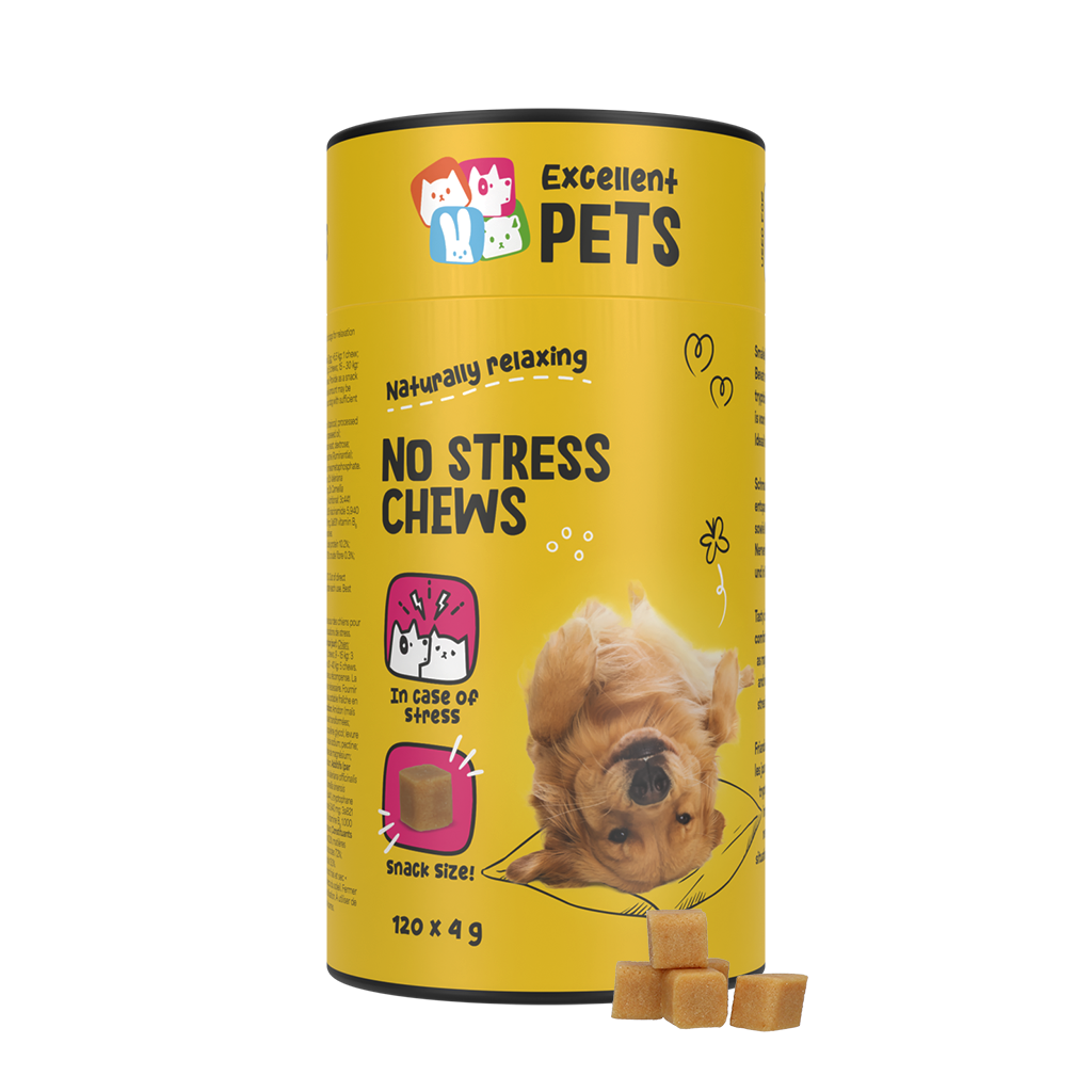 Excellent Pets No Stress Soft Chews 120 Treats voor Honden - afbeelding 1