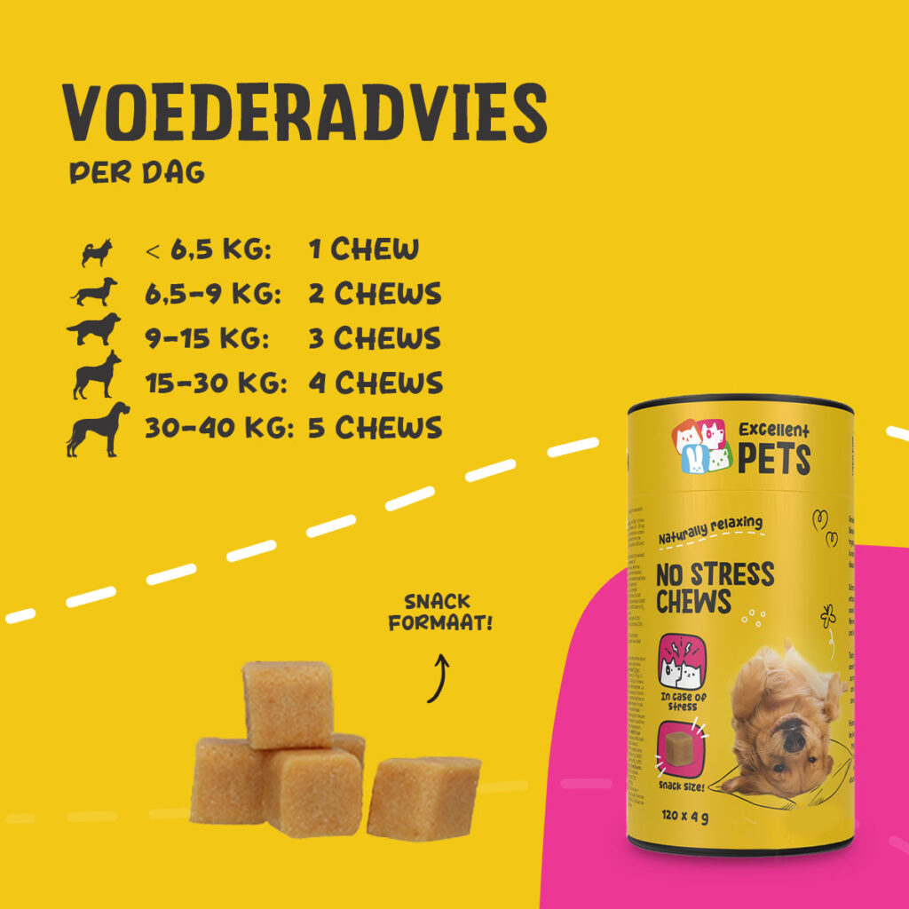 Excellent Pets No Stress Soft Chews 120 Treats voor Honden - afbeelding 4