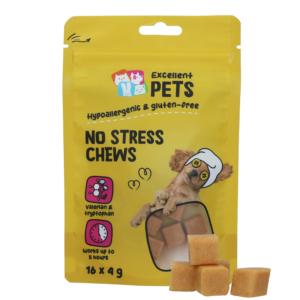 Excellent Pets No Stress Soft Chews 16 x 4 g - Rustgevende Kauwsnoepjes voor Honden