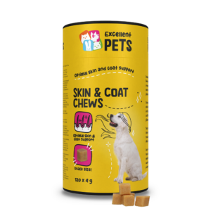 Excellent Pets Skin & Coat Soft Chews 120 Treats voor Honden