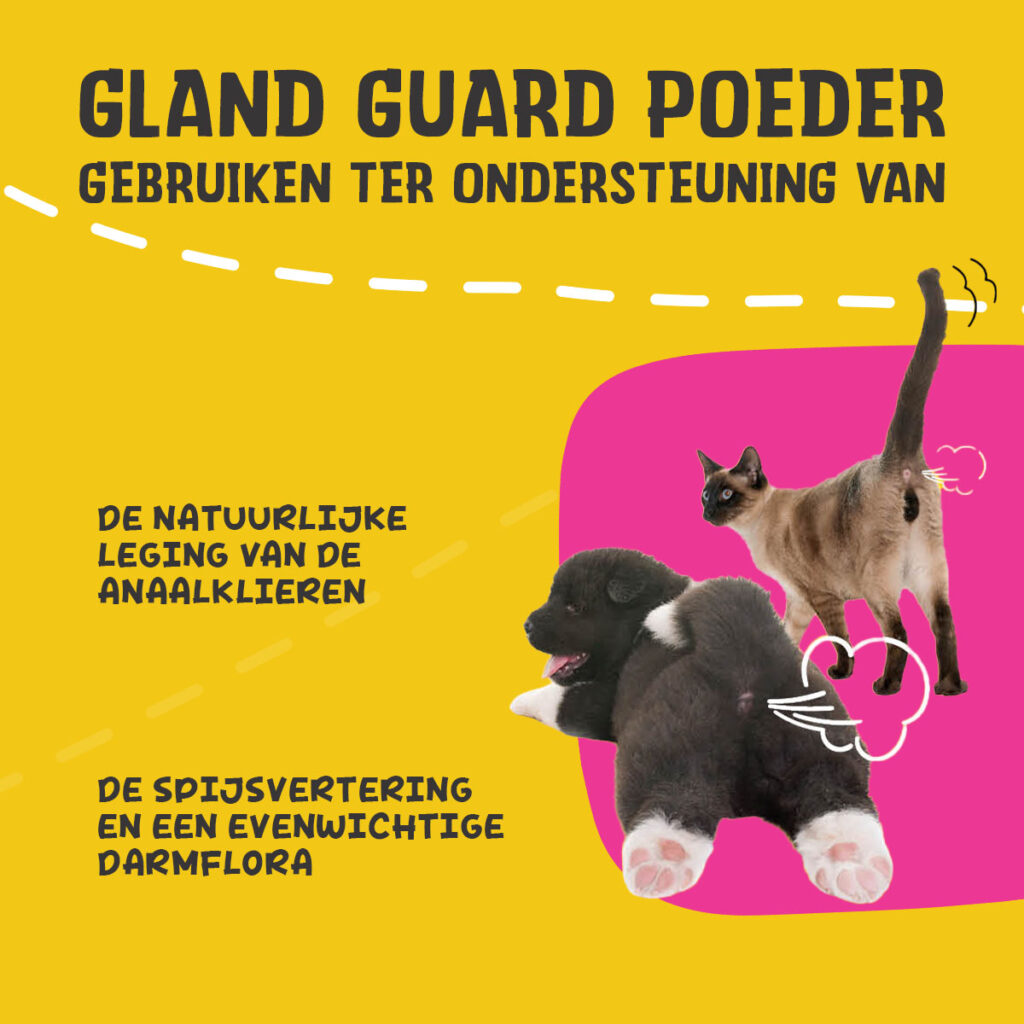 Excellent Pets Gland Guard Poeder voor Honden en Katten - afbeelding 3