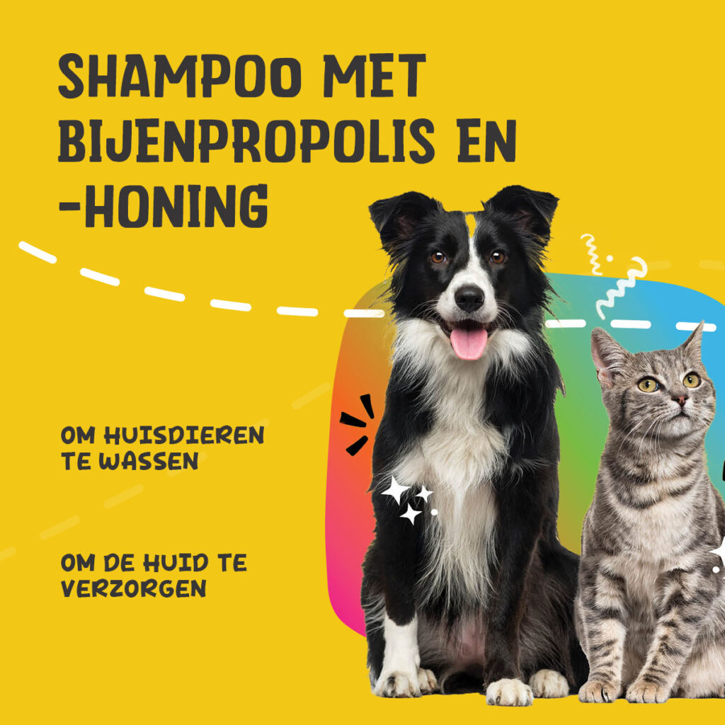 Excellent Pets Propolis & Honey Shampoo 250 ml voor honden, katten en knaagdieren - afbeelding 2