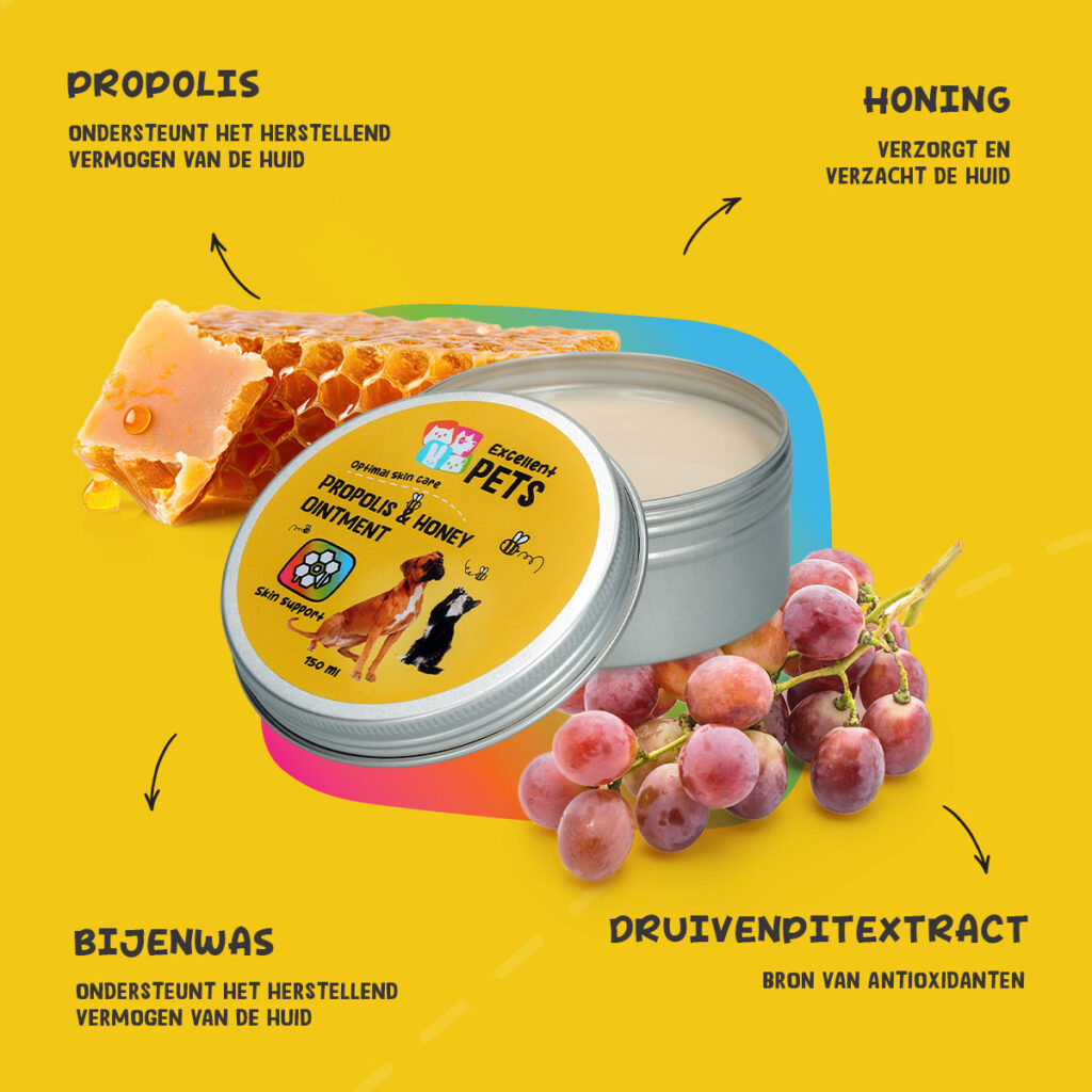 Excellent Pets Propolis & Honey Ointment 150 ml - Verzorgende Zalf - afbeelding 5