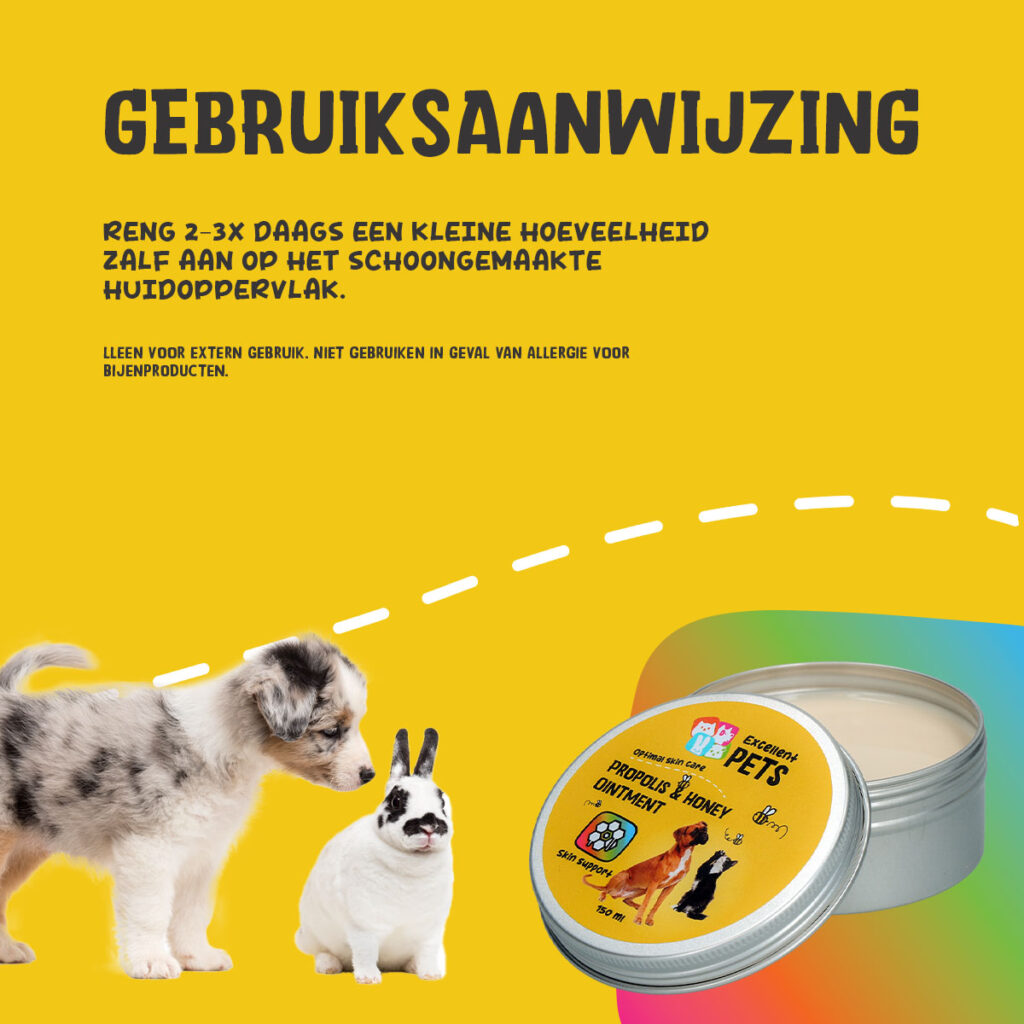 Excellent Pets Propolis & Honey Ointment 150 ml - Verzorgende Zalf - afbeelding 6