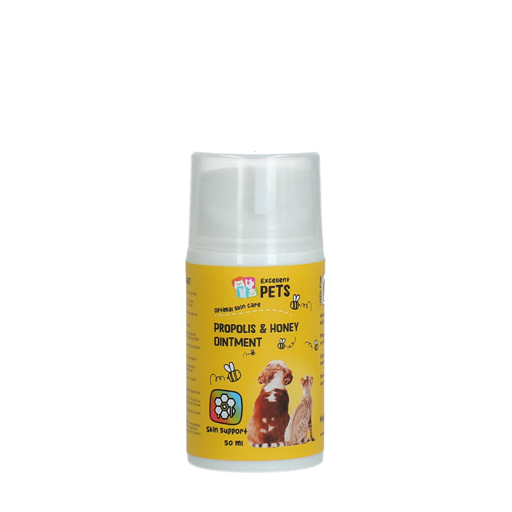 Excellent Pets Propolis & Honey Ointment 50 ml - Verzorgende zalf voor huisdieren - afbeelding 1
