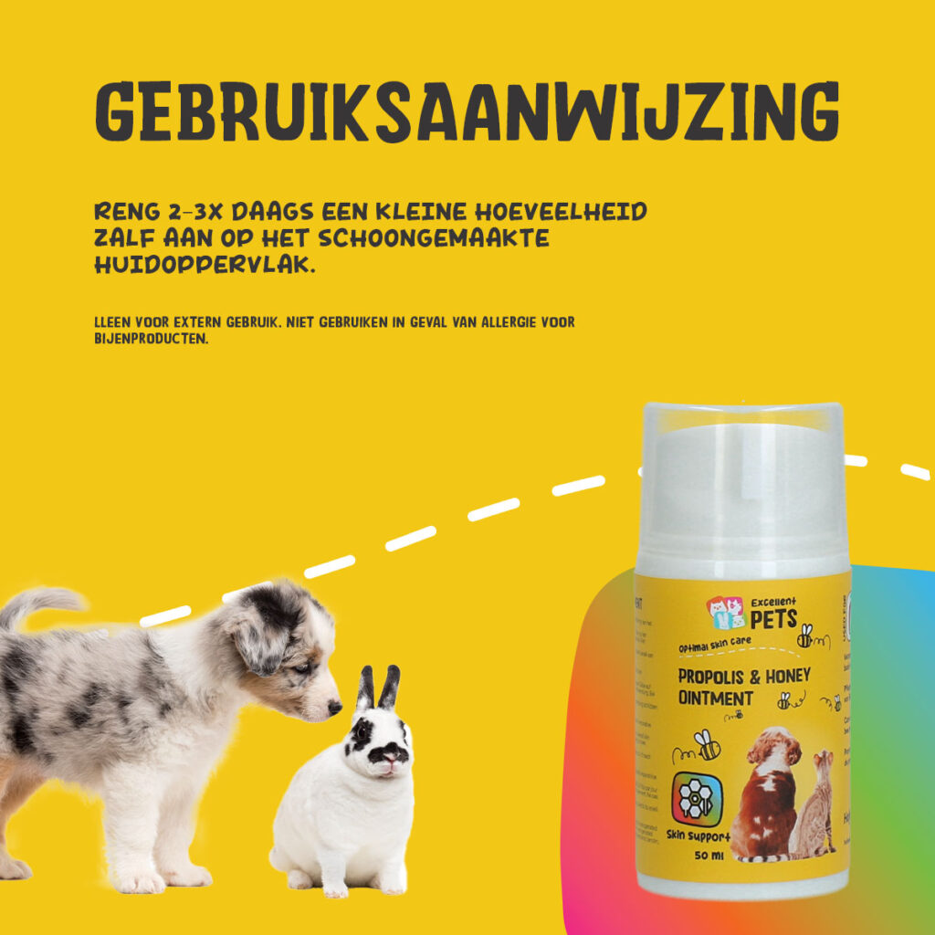 Excellent Pets Propolis & Honey Ointment 50 ml - Verzorgende zalf voor huisdieren - afbeelding 6