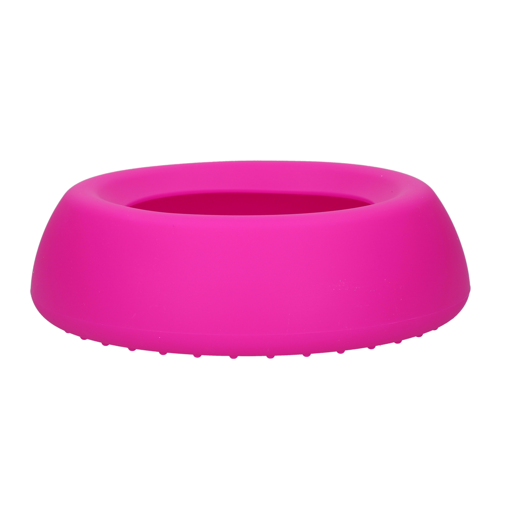 Excellent Pets No-Spill Bowl 800ml Roze M - Siliconen voer- en drinkbak - afbeelding 3