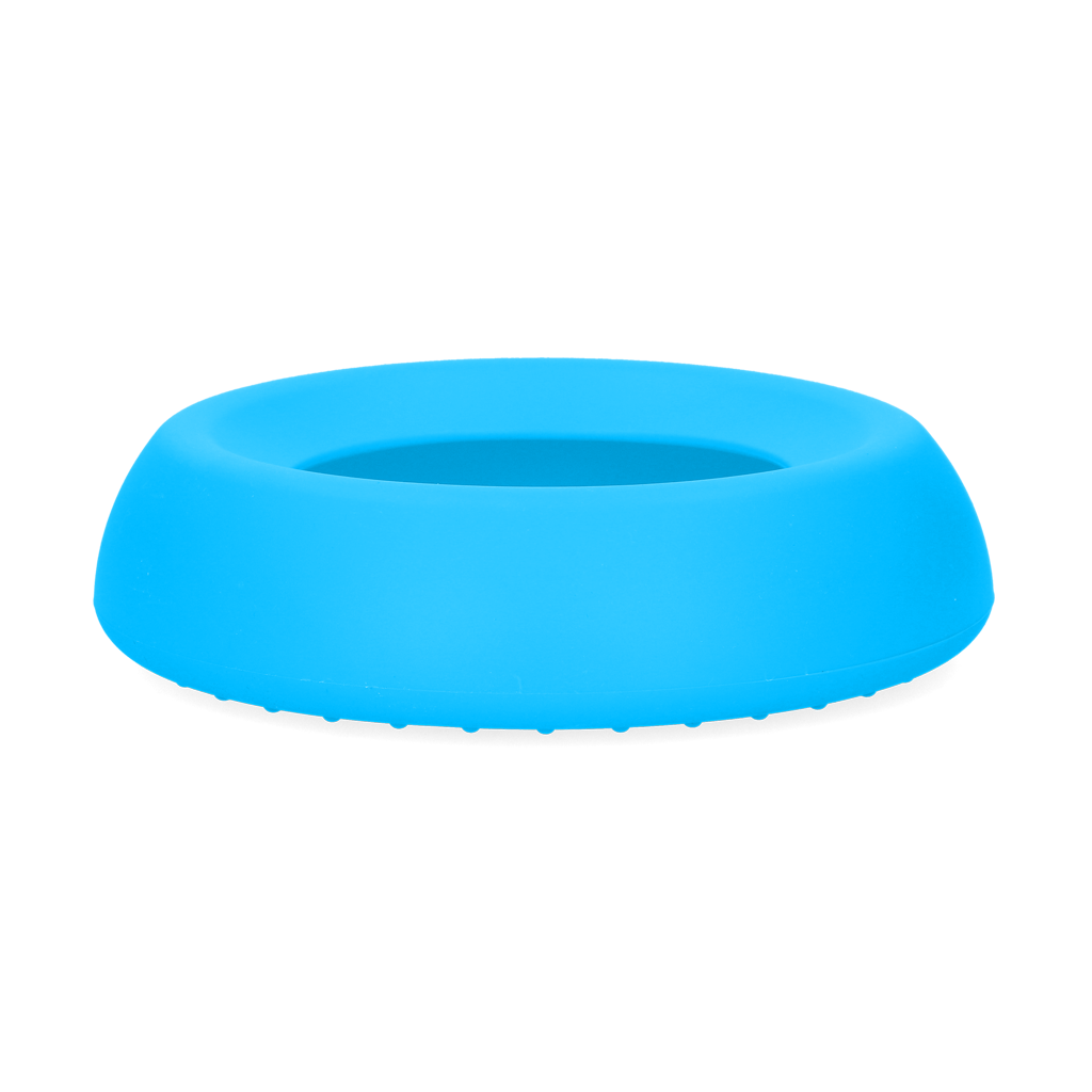 Excellent Pets No-Spill Bowl 300ml Blauw S - Siliconen voer- en drinkbak - afbeelding 3