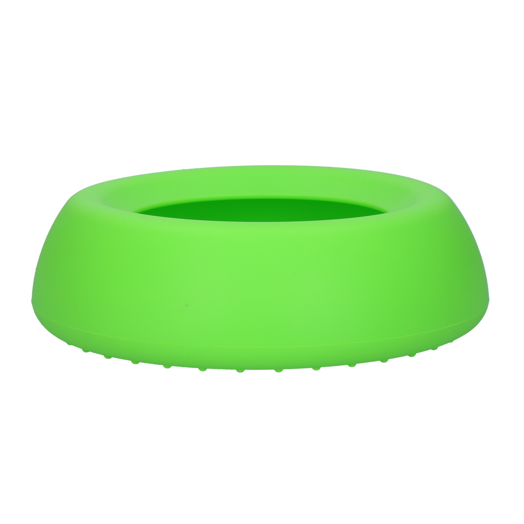 Excellent Pets No-Spill Bowl 800ml Groen M - Siliconen voer- en drinkbak - afbeelding 2