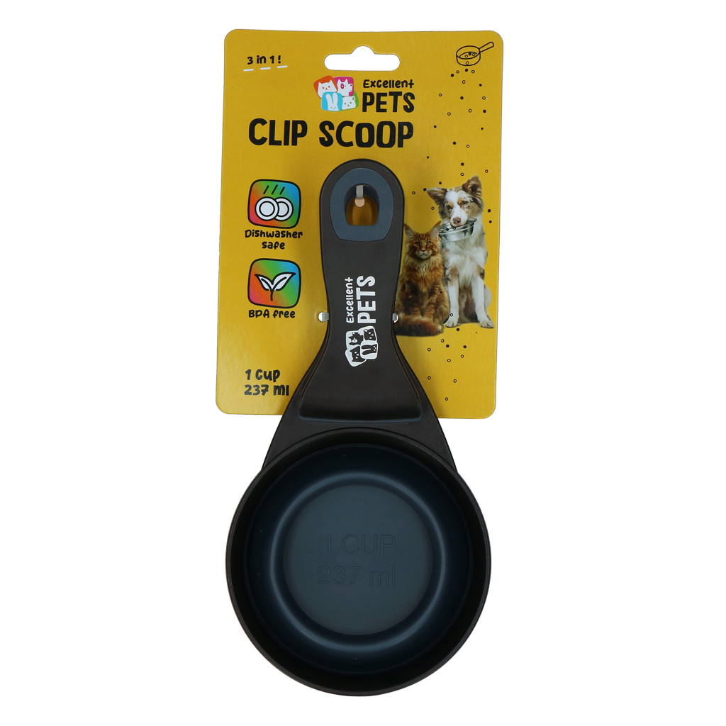 Excellent Pets Voerschep met Sluitclip 1 cup - afbeelding 1