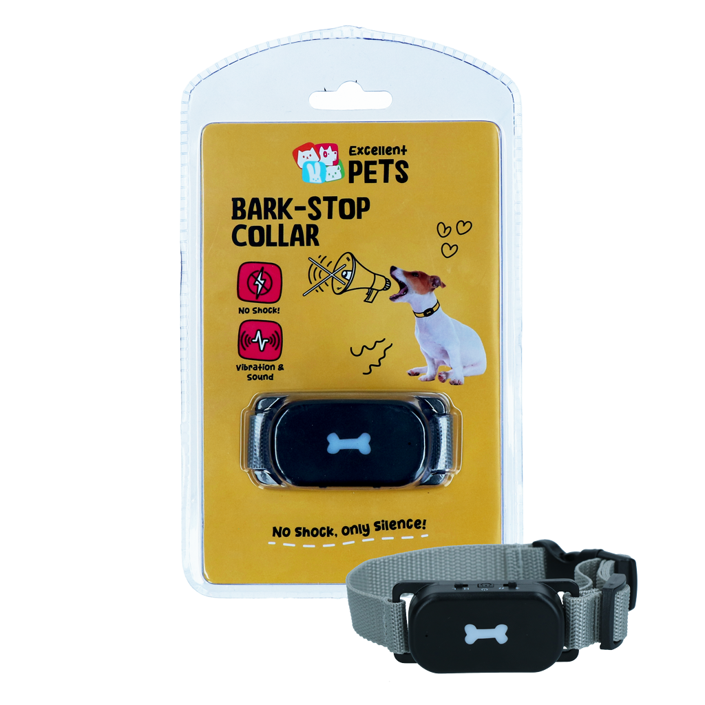 Excellent Pets Bark-Stop Collar - Schokvrije halsband tegen blaffen - afbeelding 1