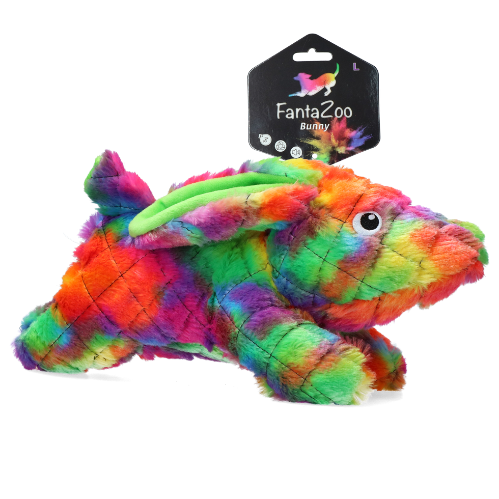 FantaZoo Bunny - L - Vrolijke knuffel van gerecycled materiaal - afbeelding 1