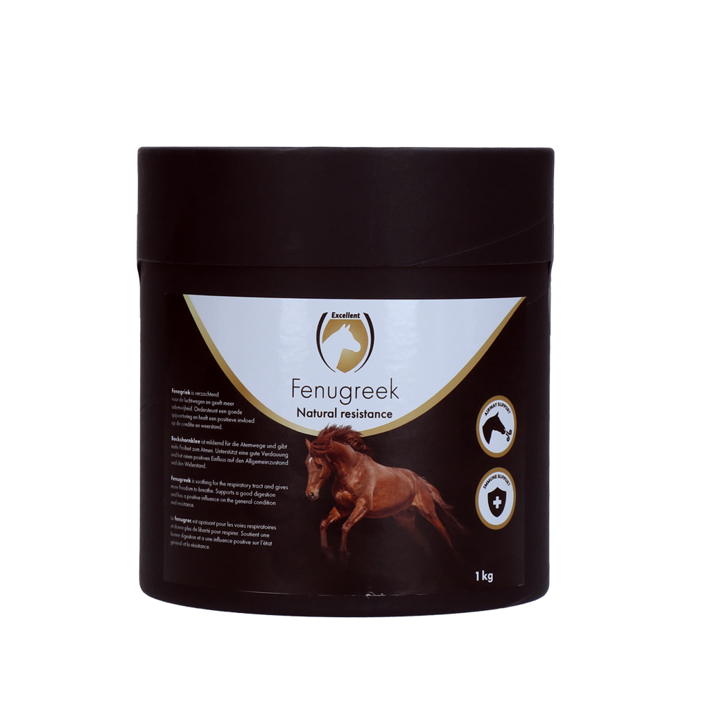Excellent Horse Fenugreek 1 kg - Natuurlijke ondersteuning voor paarden - afbeelding 1