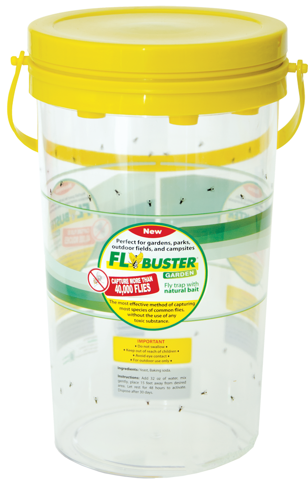 Flybuster Garden Trap - Vliegenval met 40 gram biologische lokstof - afbeelding 1