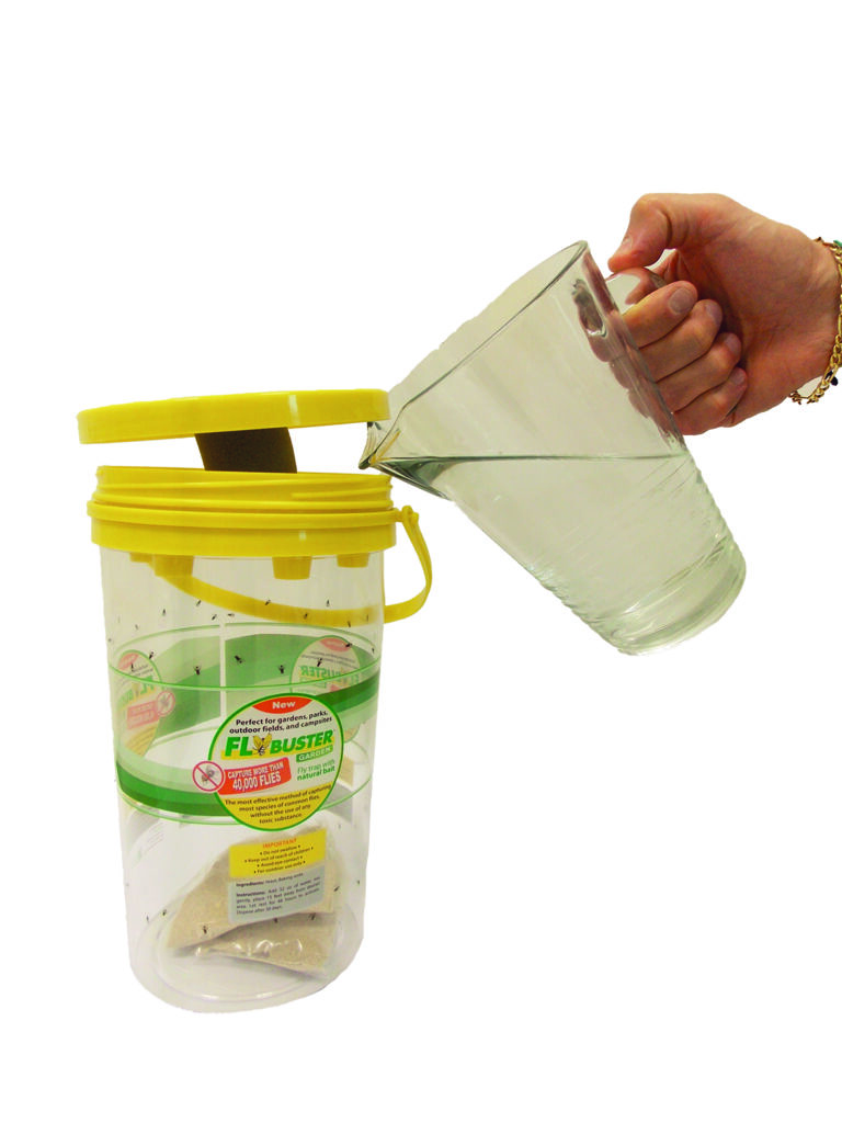 Flybuster Garden Trap - Vliegenval met 40 gram biologische lokstof - afbeelding 3