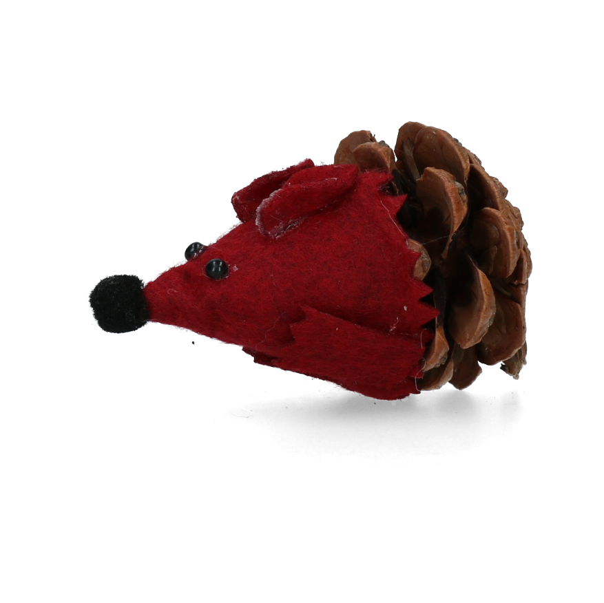 Forest Friends Mouse Rood - Speelgoed voor Katten - 8 cm - afbeelding 2