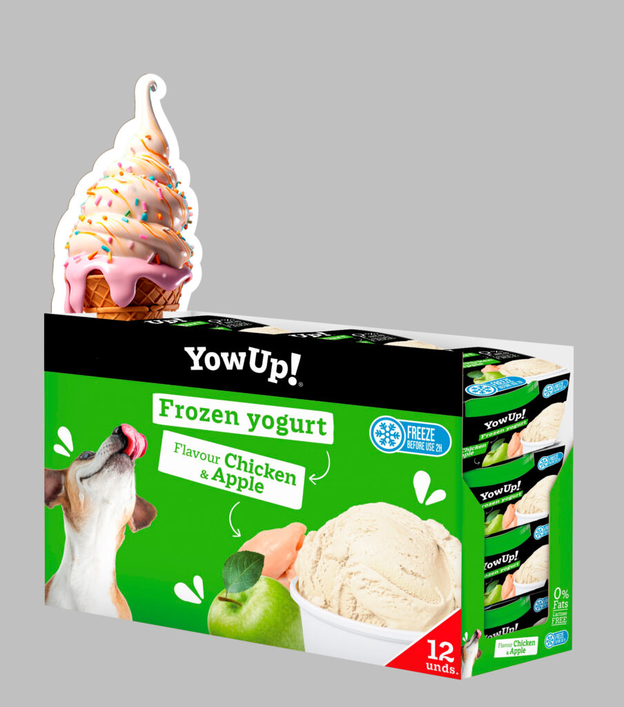 YowUp! Frozen Yoghurt Chicken & Apple 110g - afbeelding 2