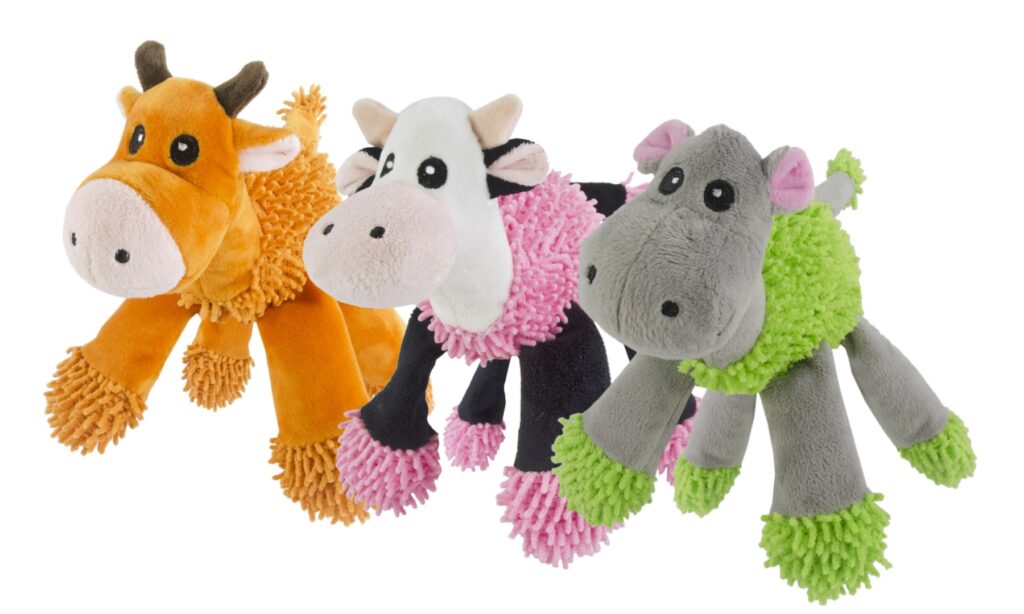 Fuzzle Nijlpaard met 5 piepers - 22 x 22 cm - afbeelding 2
