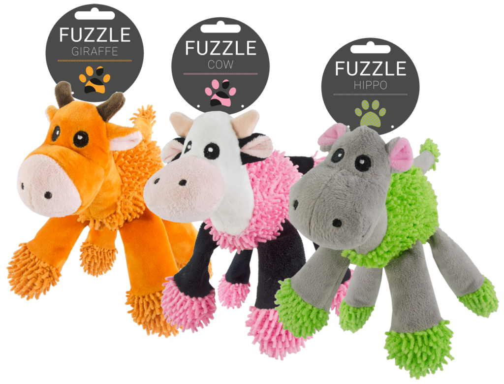Fuzzle Nijlpaard met 5 piepers - 22 x 22 cm - afbeelding 4