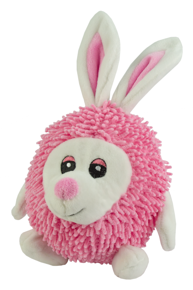 Fuzzle met pieper Konijntje - 23 cm - afbeelding 2