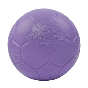 Jolly Soccer Ball Lichtpaars L (20 cm) - Speelbal voor Honden